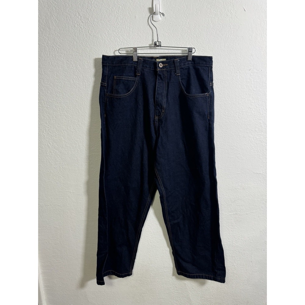 Southpole Y2K Wide Leg Baggy Jeans Mens Size‎ 34 Blue